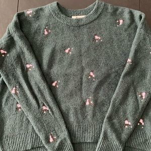 Madewell green sweater S